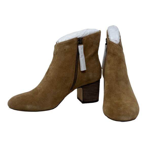Splendid Hespera light brown suede booties size 9.5 - Picture 1 of 15